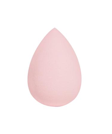 The Vintage Cosmetic Company Blending Sponge Teardrop Shaped Vitamin E Infused Make Up Sponge Seamless and Glowy Finish Latex Free and Streak Free Application Pink Design