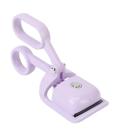 Heated Eyelash Curler Safe 3 Gears Temperature Electric Eyelash Curler Rechargeable Ergonomic Adjustable for Women for Travel (BROLEO3e2hdn1tgr-12)