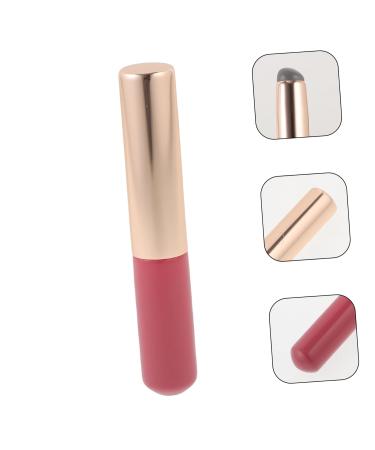 2pcs Lip Brush Set Portable Lipstick & Gloss Applicators | Travel Accessories in Pink - Buy Online on GoSupps.com