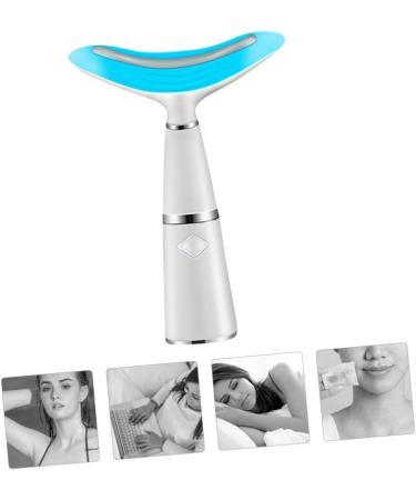 Healeved 2 Sets Neck Guard Anti-wrinkle Device Neck Beauty Instrument Anti-wrinkle Neck Care Tool Double Chin Reducer Portable Neckline Device Neck Care Device Neck Protector White Abs - Buy Online on GoSupps.com