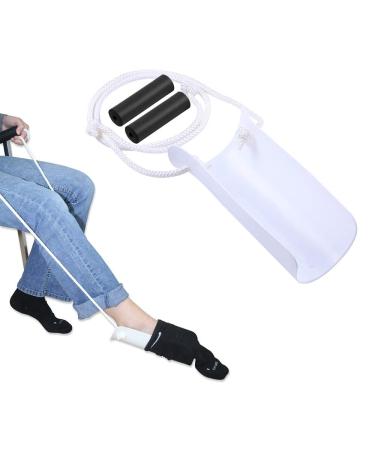 ZIME Elderly Men Socks Dressing Assisting Equipment Pregnant Women Avoid Bending Waist Socks Dressing Tools Disabled Elderly Sock Dressing Aid