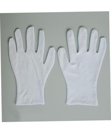 Ipetboom 12 Pairs Factory Gloves Cotton Gloves Work Lengthen White - Buy Online on GoSupps.com