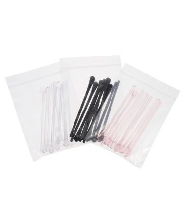 Eyeglass Replacement Temples 30Pcs Anti Slip Silicon Glasses End Tips Ear Socks Pieces Tubes Cover for Thin Metal Glasses Legs