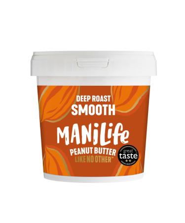ManiLife Peanut Butter - All Natural, Single Origin, No Added Sugar, No Palm Oil