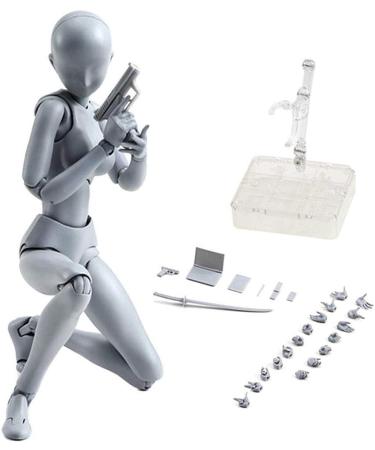AHOHOS Action Figure Drawing Models - Male/Female Body Kun Doll Set for Sketching and Painting - Buy Online on GoSupps.com