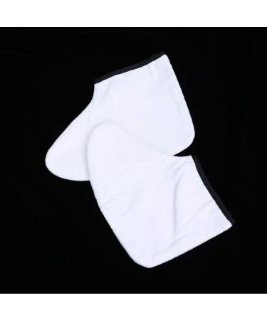 1 Pair Feet Spa Cover Wax - Hot Wax Therapy Foot Mask & Paraffin Socks for Whitening - Buy Online on GoSupps.com