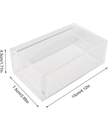Eyelash Storage Box - Clear Acrylic Lash Holder Box - Lash Extension Organizers and Storage Lash Container Lash Cart Organizer for Women and Girls - Buy Online on GoSupps.com