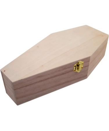 PrimoLiving petbye Wooden Small Animal Coffin Natural - Size S for Small Pets - Animal Coffin with Fixed Metal Clasp - Coffin Made Wood Gr. S - Buy Online on GoSupps.com