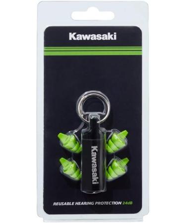 Kawasaki Reusable EarPlugs - 24dB Noise Protection | 2 Sizes Available | International Shipping - Buy Online on GoSupps.com