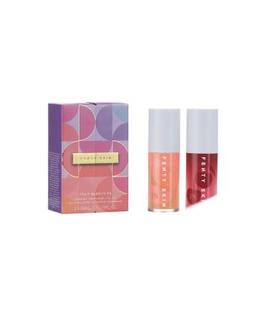 dcv Rihanna Lip Oil Duo Cherry Treat & Kalahari Melon 0.19 Oz Gift New