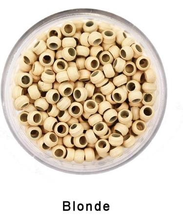 500pcs 2.5mm Copper Nano Rings Beads Hair Extension Nano Rings Beads (Blonde) 500pcs Blonde - Buy Online on GoSupps.com