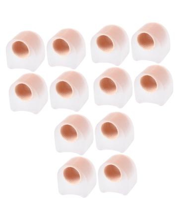 Bunion Toe Separators 6 Pairs Splitter Foot Protectors for Feet Covers for Men Multipurpose Tool Big Separator Big Splint Dividers Bunion Covers Men Thumb Gel Gel Toe Separators As Shownx3pcs 2.7x2.2cmx3pcs