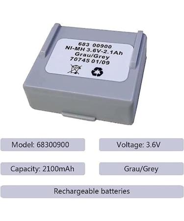 Buy 68300900 Battery 3.6V Rechargeable Ni-MH for HETRONIC Remote - International Shipping Available - Buy Online on GoSupps.com