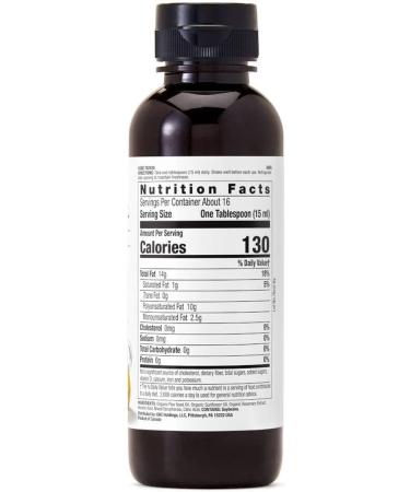 GNC SuperFoods Flax Seed Oil - 8 fl. oz. | Rich Source of Omega-3 Fatty Acids - Buy Online on GoSupps.com