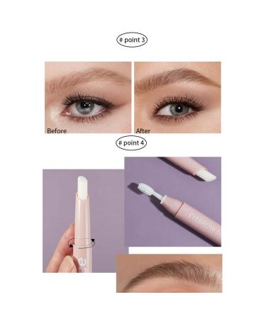 2 Pack Double-Headed Eyebrow Soap Fix Balm with Brush - Long Lasting 3D Stereotyped Eyebrow Styling Wax - Buildable Pencil Included - Buy Online on GoSupps.com