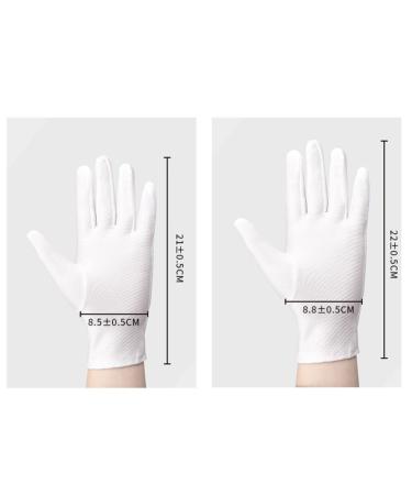 Beavorty 9 Pairs Glove Cotton Exam Glove Travel Safety Gloves Food Prep Gloves Sunscreen Gloves Makeup Sponges Wedge Working Gloves Miss Spring and Gloves - Buy Online on GoSupps.com