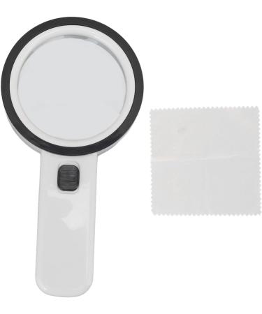 Magnifying Glass 12 Ant 30X Coin Checking Magnifier Reading Optics Magnifying Glass with Light 30X Magnifying Glass with Glass Mirror for Led Large Double Glass White Light and - Buy Online on GoSupps.com