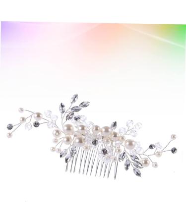 Beaupretty Wedding Hair Comb Tiara Bridal Comb Bridal Hair Accessories Wedding Hair Accessories Bridal Headdress Banquet Hair Comb Crystal Hair Pieces - Buy Online on GoSupps.com