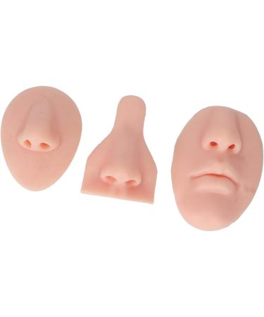 Silicone Nose Model Kit Simulation 3D Soft Exercise Nose Model Nose Seam Teaching Exercises (Light Beige) - Buy Online on GoSupps.com