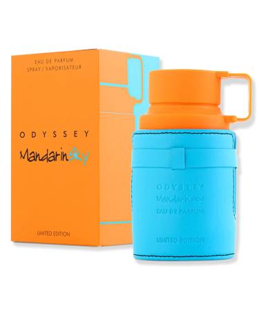 Armaf Odyssey Mandarin Sky Limited Edition 6.8 Oz / 200ml for Men EDP Amber Wood 6.8 Fl Oz (Pack of 1)