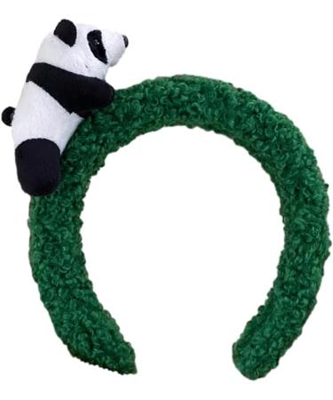 TQUXNGA Panda Halloween Headband for Womens Girls Daily Wearing Halloween Party Fancy Dress Cosplay Hair Accessories Panda head ginger fu - Buy Online on GoSupps.com