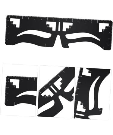 Ipetboom Eyebrow Marker Eyebrow Design Eyebrow Card Face Tools One Step Eyebrow Shaper Reusable Eyebrow Stencil Girl Suite - Buy Online on GoSupps.com