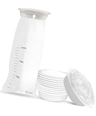 Fabater Morning Sickness Bags - Large Capacity Disposable & Leak Proof Travel Bags for Easy Vomiting Relief - Buy Online on GoSupps.com