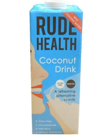 Rude Health Foods | Coconut Drink Organic | 3 x 1l - Buy Online on GoSupps.com