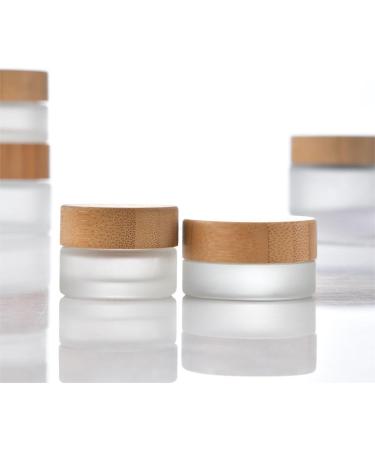 Travel Containers Glass Jars with Lids Transparent frosted Travel Containers Perfect for Storing Lotions and Unction for Lotions and Creams (Taille unique : 20g) - Buy Online on GoSupps.com