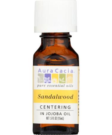 Precious Essentials Sandalwood (in Jojoba Oil) 0.50 Ounces