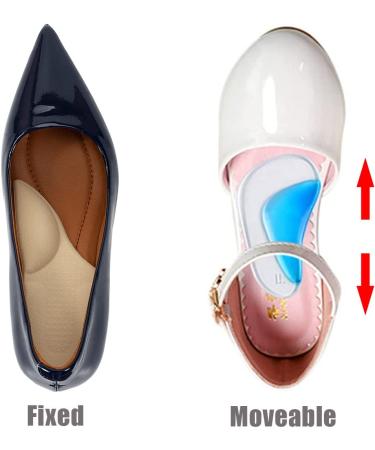 Arch Support Plantar Fasciitis Insoles - 3 Pairs for Women & Men | Adhesive Foot Arch Inserts for Flat Feet, Heel Support Cushion | Relieve Feet Pain & Pressure - Buy Online on GoSupps.com