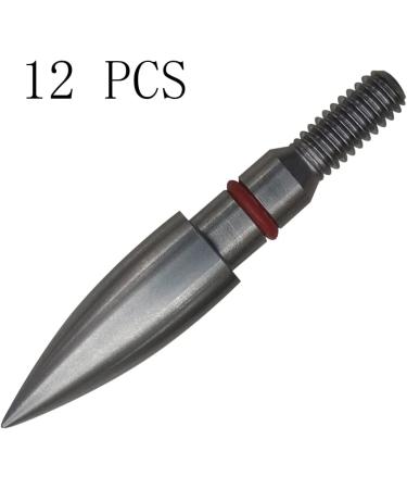 Stainless Steel Archery Field Points 9/32-100grains - 12 Pack Screw-in Field Tips - Buy Online on GoSupps.com