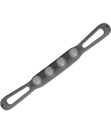 Ververt Touch Massage Roller Stick - 360 Muscle Relief for Shoulders & Arms | Gray Lymphatic Drainage Tool - Buy Online on GoSupps.com