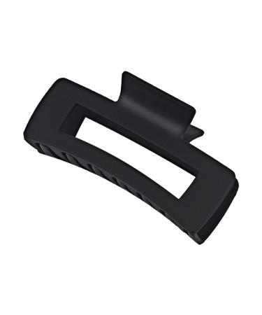 Large Hair Claw Clips for Thick Hair  Hair Clips for Women and Girls  Big Hair Jaw Clips Strong Hold Banana Clips for All Hair Types (Black)