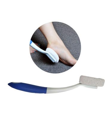 COHEALI Long Handle Foot Rasp Pedicure File - Exfoliate, Remove Hard Skin, Clean Brush, Back Scrubber, Nail Pumice Stone | Foot Care Tool - Buy Online on GoSupps.com