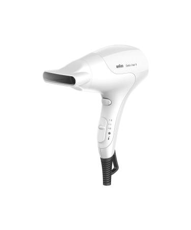 Braun Satin Hair 1 Power Perfection hairdryer professional hairdryer with styling nozzle HD180 white - Buy Online on GoSupps.com