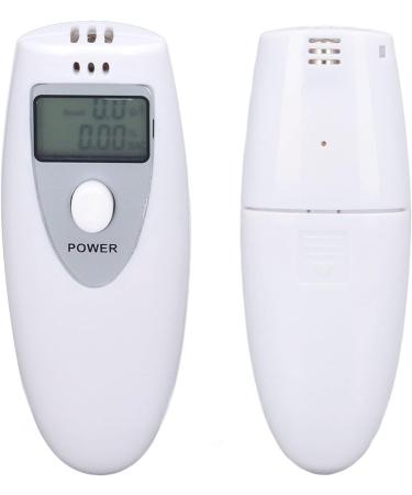 Professional Grade Portable Breath Alcohol Tester - White Element Breathalyzer for Accurate Personal Use - Buy Online on GoSupps.com