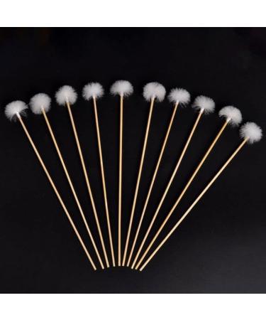 10Pcs Goose Feather Earpick Wax Remover Spoon Set - Adult Handle Ear Dig Tool - Buy Online on GoSupps.com