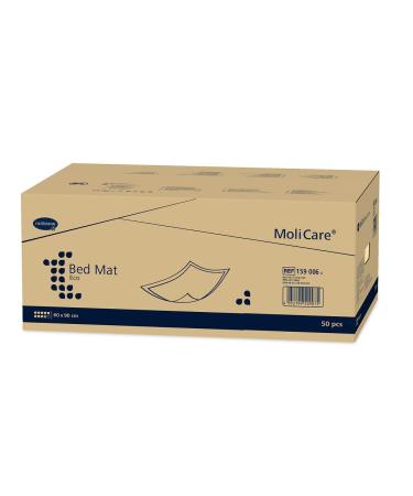 Moli Care Bed Mat Eco 9 drops 60 cm x 90 cm pads 50 pcs. pads