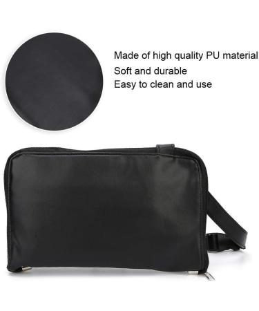 Professional Makeup Brush Organizer Pocket | Leather Makeup Handbag for Artists | Portable Travel Cosmetic Case - Buy Online on GoSupps.com
