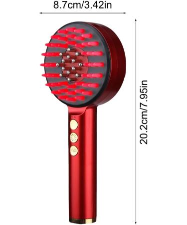 Hair Oil Applicator Scalp Massager Hair Oil Applicator Electric Hair Brushes for Hair Growth 2 in 1 Electric Massage Comb  - Buy Online on GoSupps.com