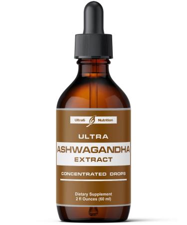 100% Natural Ashwagandha Extract for Stress Relief and Mood Support. This Ashwagandha Liquid & Rhodiola Rosea Supplement is a Mood Enhancer, Cortisol Manager and a Natural Sleep Aid