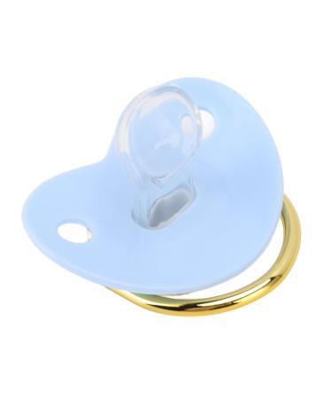 Ultra-Light Silicone Baby Pacifier | Soft Bling for Newborns (6-18 Months) | Expert Pediatric Design (M Blue) - Buy Online on GoSupps.com