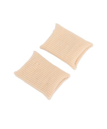 Toe Tube ANGGREK Soft Toe Cushion Tube Elastic Silicone Toe Separator Tubes Sleeves Pedicure Corn Toe Protector Tube Pad for Cushions Corns Blisters