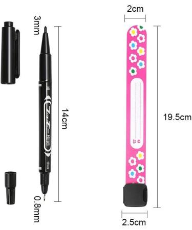 Jieddey Children's Name Bracelet Set - 12 PVC Waterproof Emergency ID Bracelets for Kids & Toddlers - Perfect for Safety & Fun! - Buy Online on GoSupps.com