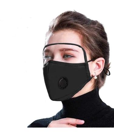 easylife lifestyle solutions Reuseable Visor Filter Mask with Valve +1 Filter | L21xH17xD0.5cm Navy - Buy Online on GoSupps.com