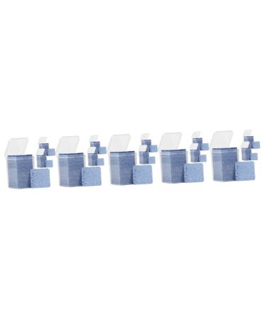 FOMIYES 15 Boxes Glue Bottle Mouth Wipe Lint Nail Wipes Blue Non-woven Fabric Wipes Lash Extension Cleaning Pads Non Woven Fabric Wipes Nail Cleanser Cotton Major Makeup Remover Wipes