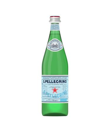 San Pellegrino sparkling water (glass) pack size 12 x 75 cl 750 ml (pack of 12)
