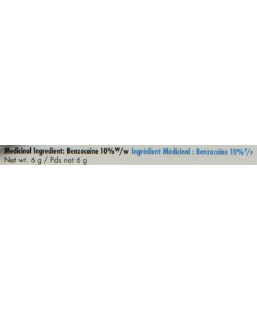 Zilactin-B Mouth Sore Gel 6g - Buy Online on GoSupps.com