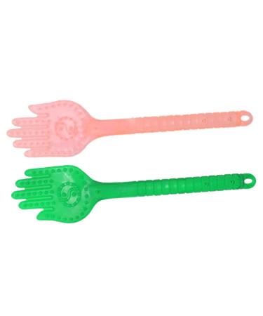 2 pieces of shoulder massager body massage device finger massage device Heated eye pads pat body massage body body pat handheld base massage tab PVC hammer